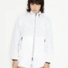 coupe vent armani exchange blanc