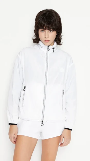 coupe vent armani exchange blanc