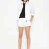 coupe vent armani exchange blanc