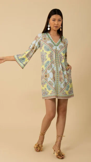 Robe HALE BOB jersey stretch manches 3/4