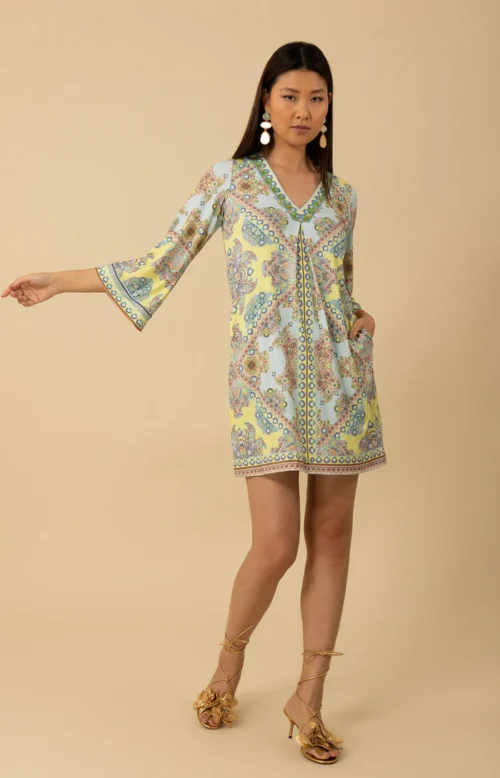 Robe HALE BOB jersey stretch manches 3/4