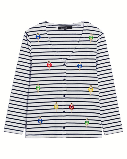 Veste ANANKE marinière