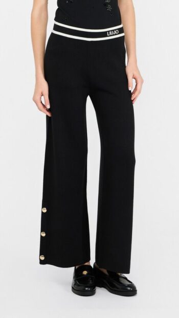 pantalon LIU.JO maille N/B