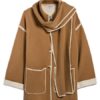 Manteau camel FUEGO