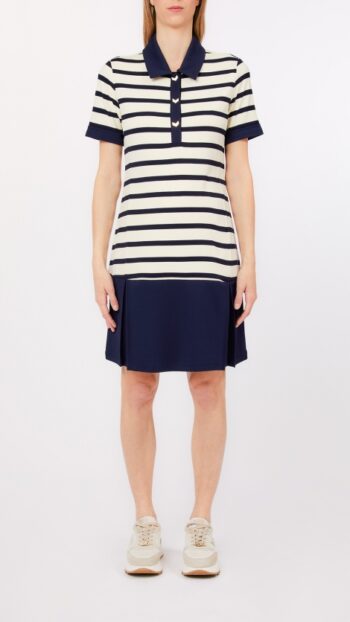 Robe LIU.JO rayé marine et blanc