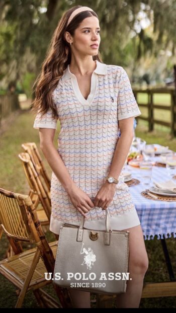 Robe maille US POLO