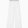 pantalon jog ARMANI crème