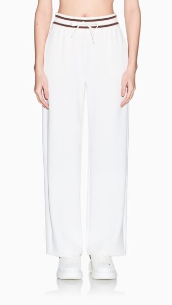 pantalon jog ARMANI crème