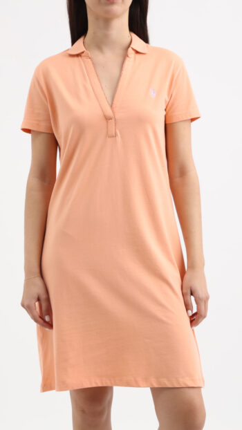 Robe polo US POLO coton stretch