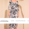 Robe longue Nathalie CHAIZE imprimée