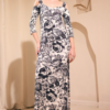 Robe longue Nathalie CHAIZE imprimée