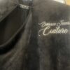 Robe VERSACE JEANS COUTURE noire en velours